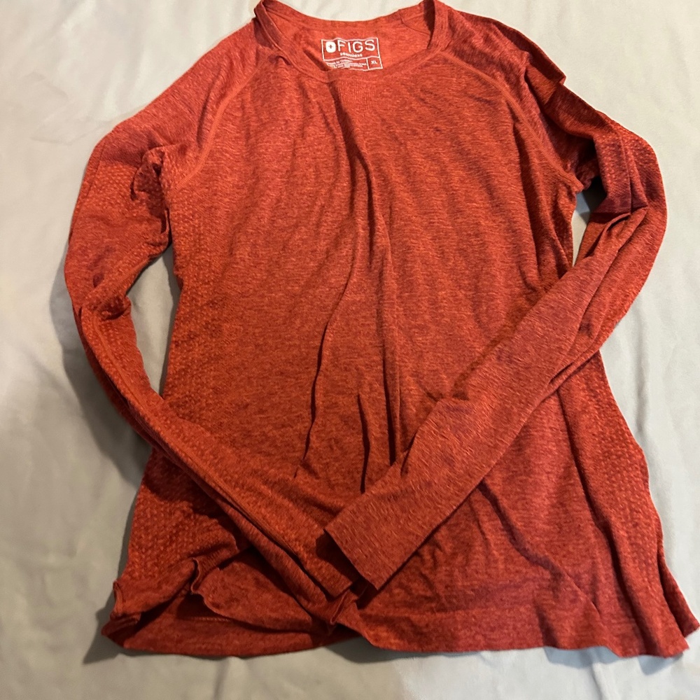 FIGS Red Salta Seamless Underscrub | Size XL | EUC
